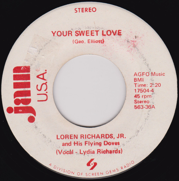 télécharger l'album Loren Richards, Jr And His Flying Doves - Your Sweet Love