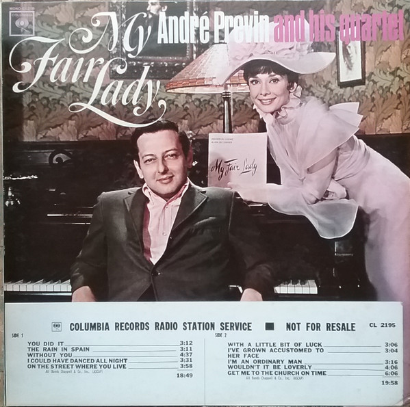 André Previn And His Quartet - My Fair Lady | Releases | Discogs