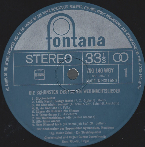 descargar álbum Various - Die Weihnachtsplatte Die Schönsten Deutschen Weihnachtslieder