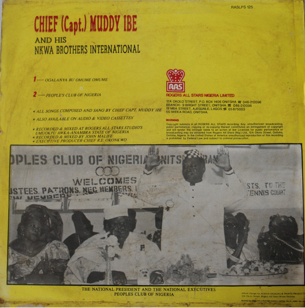 Album herunterladen Captain Muddy Ibe & His Nkwa Brothers International - Ogalanya Bu Omume Omume