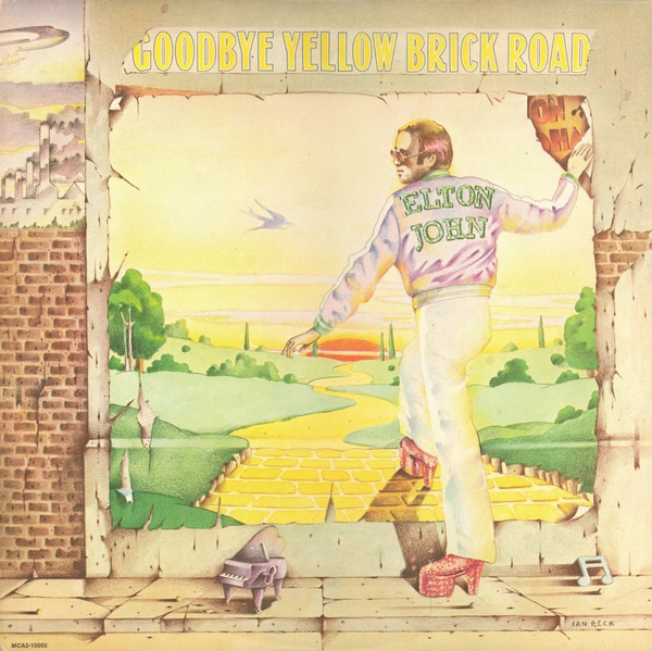 RK70S-343-YL. Goodbye Yellow Brick Road (1973) - Elton John - T-shirt