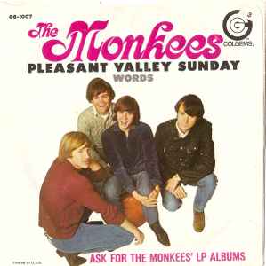 The Monkees - Pleasant Valley Sunday / Words アルバムカバー