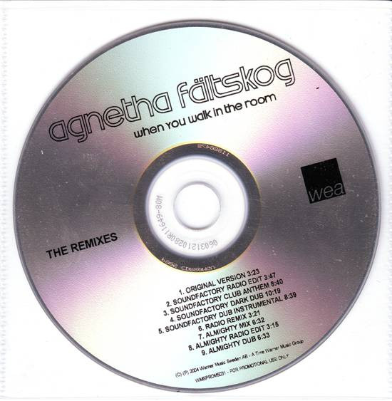descargar álbum Agnetha Fältskog - When You Walk In The Room The Remixes