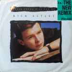 Cover of Never Gonna Give You Up (The New Remix), 1987, Vinyl