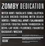 Cover of Dedication, 2011-10-19, CD