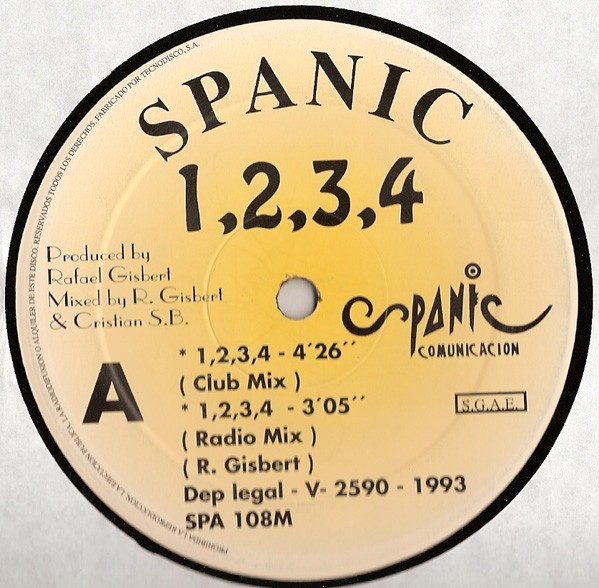 descargar álbum Spanic - 1234