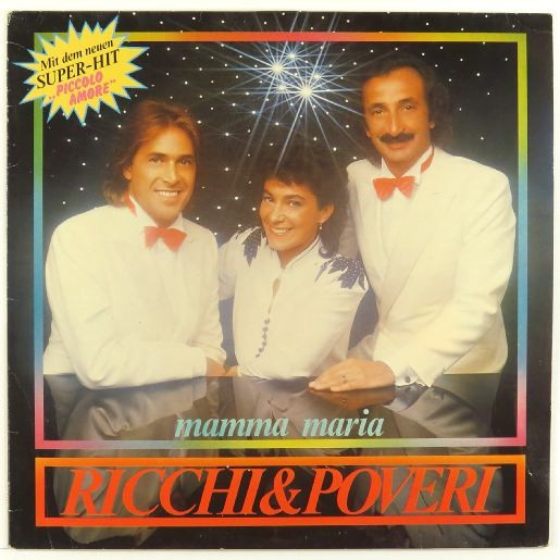 Обложка конверта виниловой пластинки Ricchi E Poveri - Mamma Maria