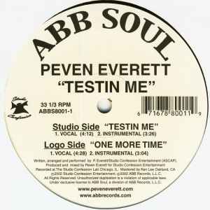 Peven Everett - Testin Me (Vinyl, US, 2003) For Sale | Discogs