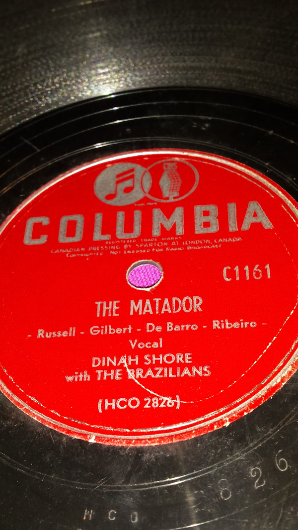 last ned album Dinah Shore - What Did I Do The Matador