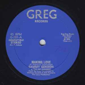 Sammy Gordon & The Hip Huggers - Making Love album cover