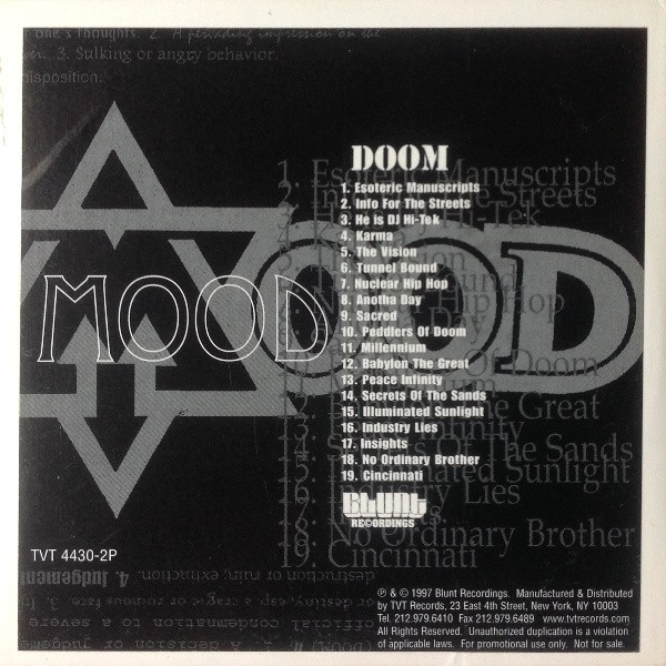 Mood – Doom (1997, Card Sleeve, CD) - Discogs