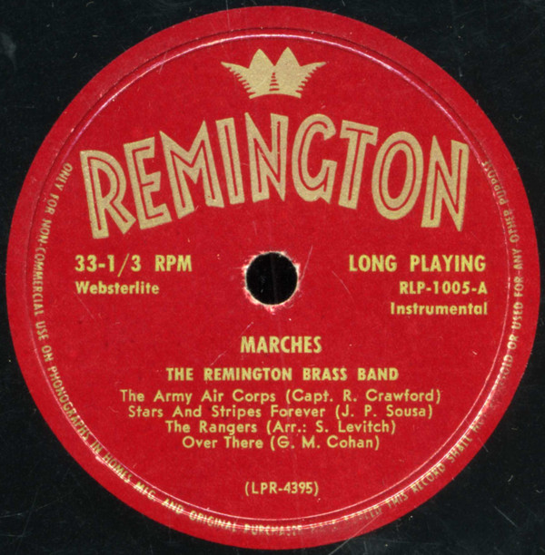ladda ner album The Remington Brass Band - Marches Played By The Remington Brass Band