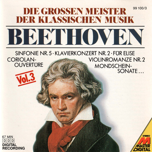 Masters Of Classical Music, Vol.3: Beethoven (1988, CD) - Discogs