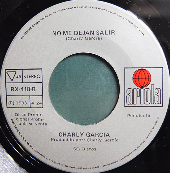 Album herunterladen Charly Garcia - No Me Dejan Salir