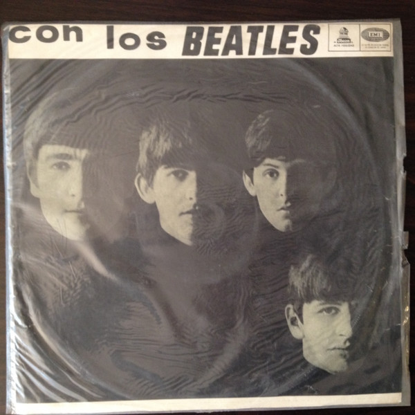 12月スーパーSALE 15%OFF】 UK ビートルズ WITH THE BEATLES 両面マト