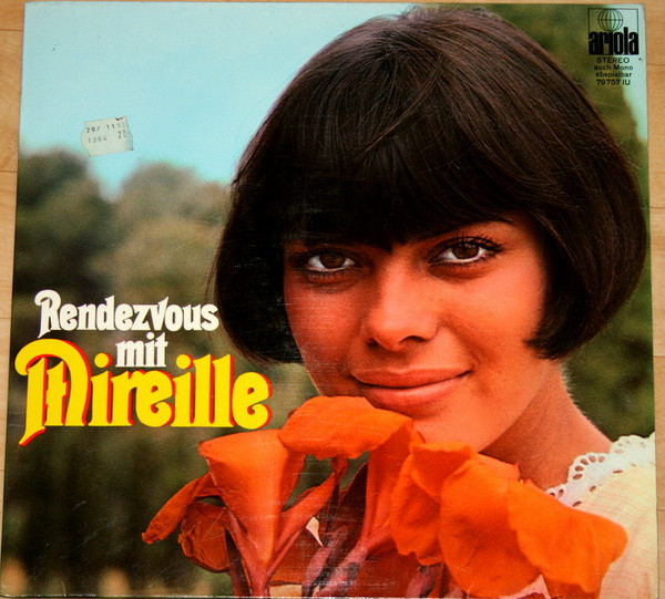 Обложка конверта виниловой пластинки Mireille Mathieu - Rendezvous Mit Mireille