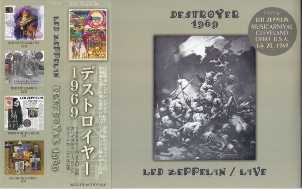 Led Zeppelin – Destroyer 1969 (2019, With OBI Strip, CD) - Discogs