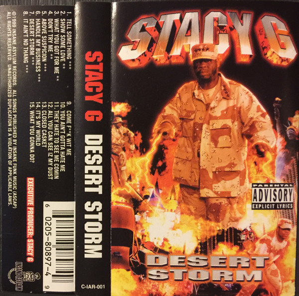 Stacy G – Desert Storm (1999, CD) - Discogs