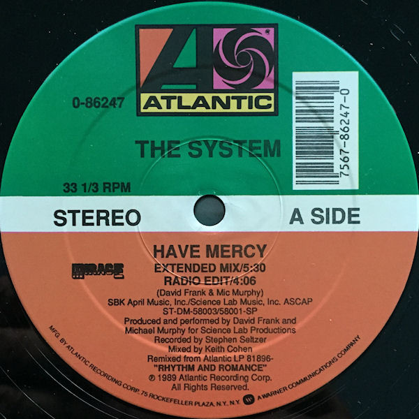 baixar álbum The System - Have Mercy