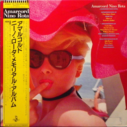 【激安大特価SALE】【アナログＬＰカナダ盤】アマルコルド　ニーノ・ロータ 洋楽