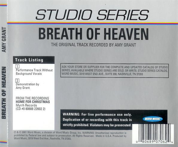 ladda ner album Amy Grant - Breath Of Heaven