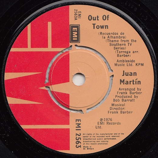 lataa albumi Juan Martin - Out Of Town