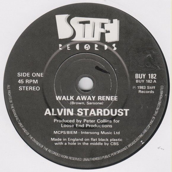 lataa albumi Alvin Stardust - Walk Away Renee