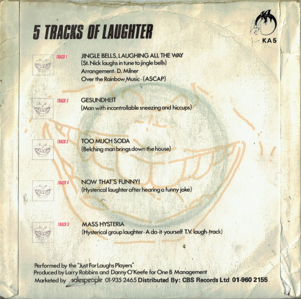 Album herunterladen The Hysterics - 5 Tracks Of Laughter