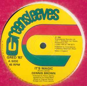 Dennis Brown - It's Magic / Crazy Love album cover