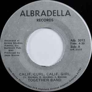 Calif. Curl, Calif. Girl / You're Just Teasing Me - Together Band