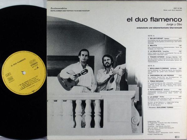 descargar álbum Jorge Y Obo - El Duo Flamenco