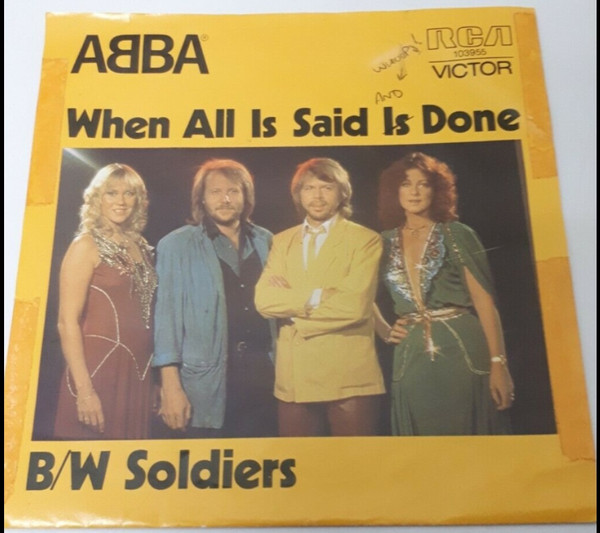 lataa albumi ABBA - When All Is Said Is Done BW Soldiers