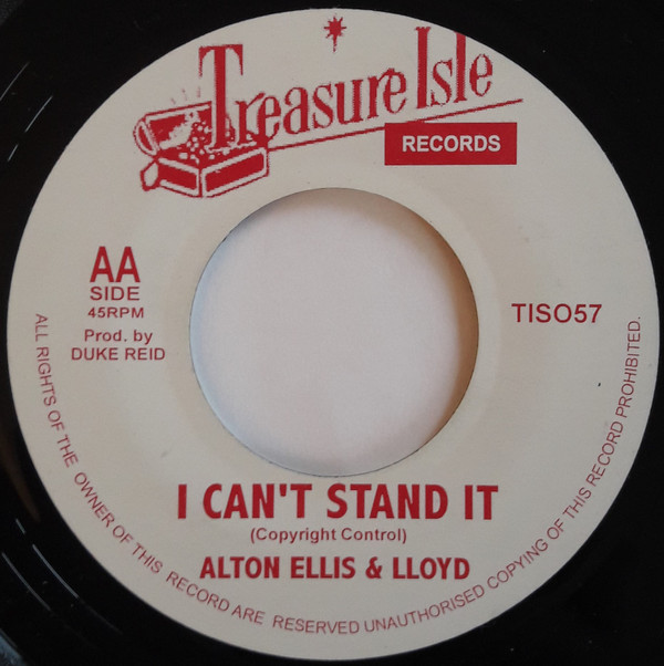 télécharger l'album Alton Ellis & Lloyd - Blackman Word I Cant Stand It