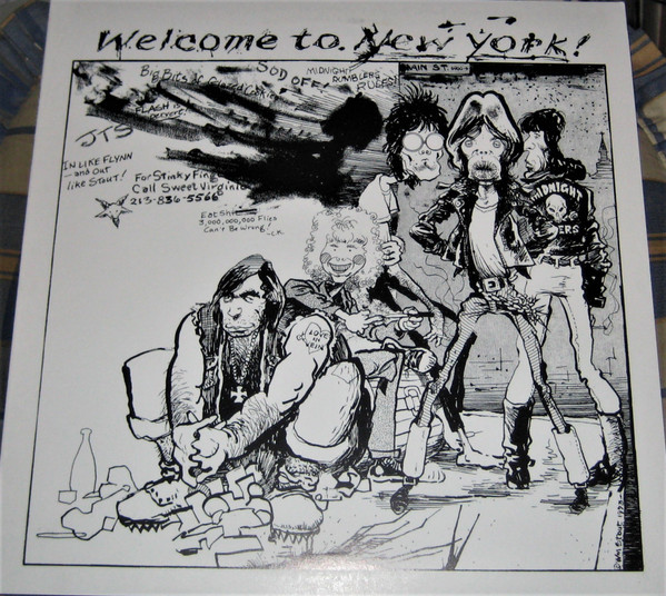 The Rolling Stones – Welcome To New York! (1989, Purple Marbled 