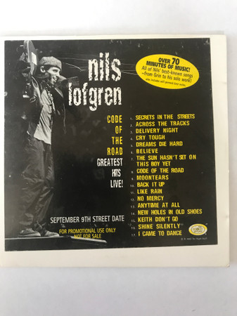 Nils Lofgren - Code Of The Road | Releases | Discogs