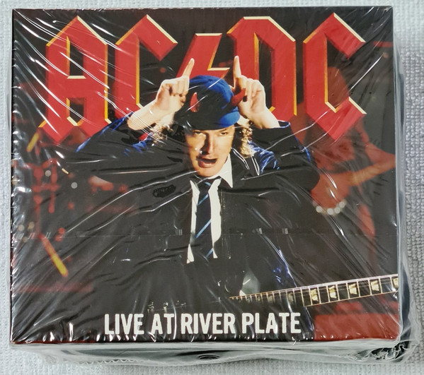 MDF 32 x 32 x 1.5 cm AC/DC Live at River Plate 12 Album Cover Framed Print Multi-Colour 