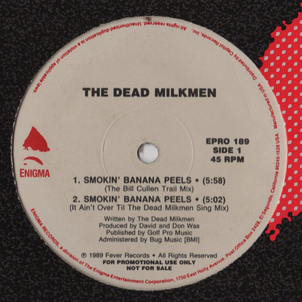 lataa albumi The Dead Milkmen - Smokin Banana Peels