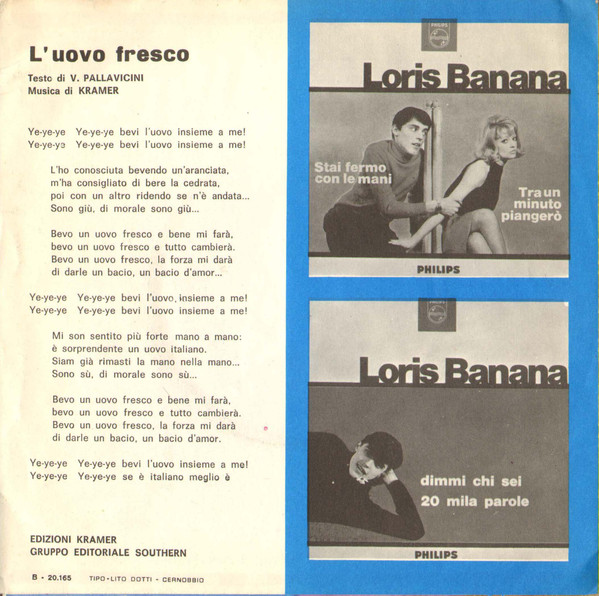 télécharger l'album Loris Banana - LUovo Fresco