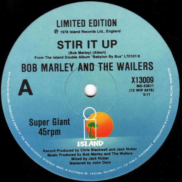 Bob Marley And The Wailers - Stir It Up | Releases | Discogs