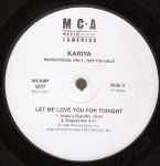 Cover of Let Me Love You For Tonight ('98 Mixes), 1998, Vinyl
