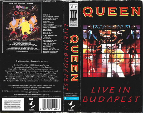 Abundancia entrada compensar Queen - Live In Budapest | Releases | Discogs