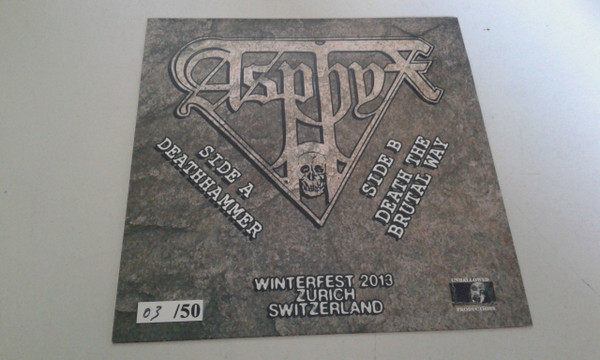 lataa albumi Asphyx - Skull Crushing In Zurich 2013