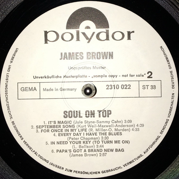 ladda ner album James Brown - Soul On Top