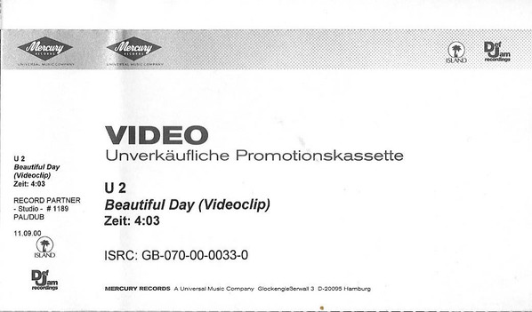 ladda ner album U2 - Beautiful Day Videoclip