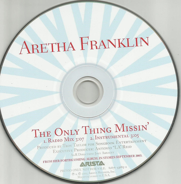baixar álbum Aretha Franklin - The Only Thing Missin