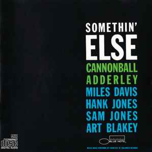 Somethin' Else - Julian "Cannonball" Adderley