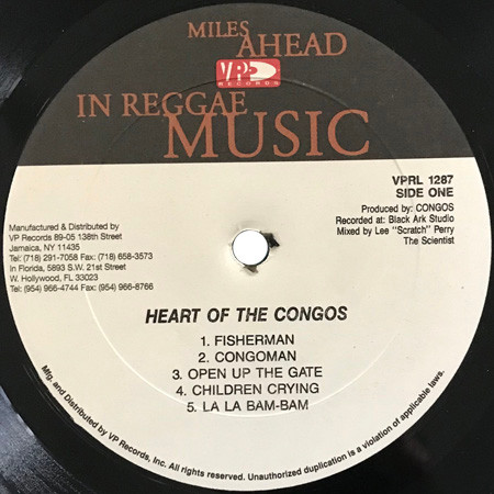 lataa albumi The Congos, Cedric Myton Roy Johnson - Heart Of The Congos