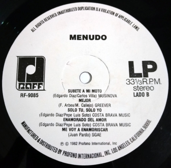 ladda ner album Menudo - Quiero Ser