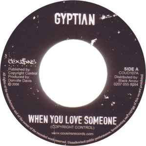 Gyptian - When You Love Someone / What I Deserve album cover