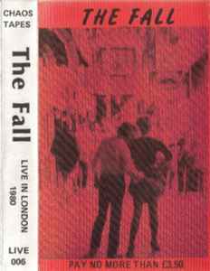 The Fall - Live In London 1980 album cover